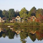 Normerica Timber Frame, Commercial Project, The Cottages at Diamond 'In the Ruff', Muskoka Lakes, Ontario, Exterior