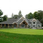 Normerica Timber Frames, Commercial Projects, Windermere Golf & Country Club, Muskoka, Ontario, Golf Clubhouse, Exterior