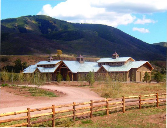 Normerica Timber Frames, Commercial Project, Chaparral Ranch, Aspen, USA, Exterior