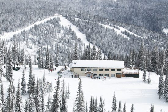 Normerica Timber Frames, Commercial Project, Sun Peaks Resort, Mid Mountrain Lodge, Ski Resort, Sun Peaks, British Columbia, Exterior