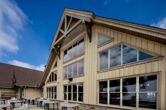 Normerica Timber Frame, Commercial Project, Craigleith Ski Club, Ski Resort, Collingwood, Ontario, Exterior