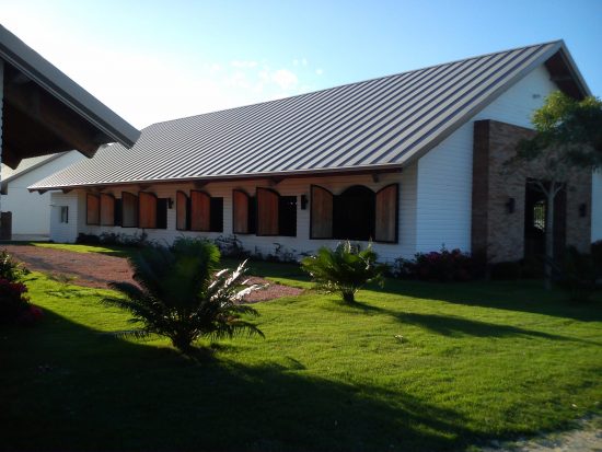 Normerica Timber Frames, Commercial Project, Dominican Republic, Los Establos, Timber Frame Roof, Barn