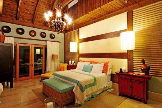 Normerica Timber Frames, Commercial Project, Las Iguanas Villas, Dominican Republic, Interior, Bedroom, Villas