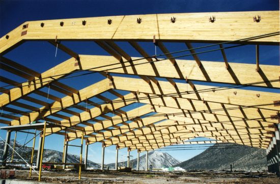 Normerica Timber Frames, Commercial Project, Chaparral Ranch, Construction, Timber Frame Roof, Aspen, USA, Exterior