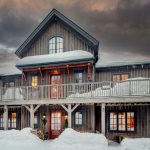 All Season Timber Frame Project | Alpine Magic | Normerica Timber Frame Homes | Exterior, Front