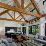 lakeside-cottage-modern-style-bungalow-portfolio-2022-4-monochrome-cool-Normerica-Timber-Frame-cottage-great-hall