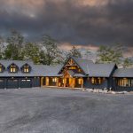 modern bungalow house design lakeside cottage timber frame project Cottage Calm Normerica exterior front